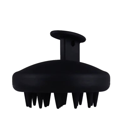 Hair Massager Full Silicone Scalp Massager Brush Shampoo Brush Scalp Exfoliator Head Scrubber Custom Logo Package Color