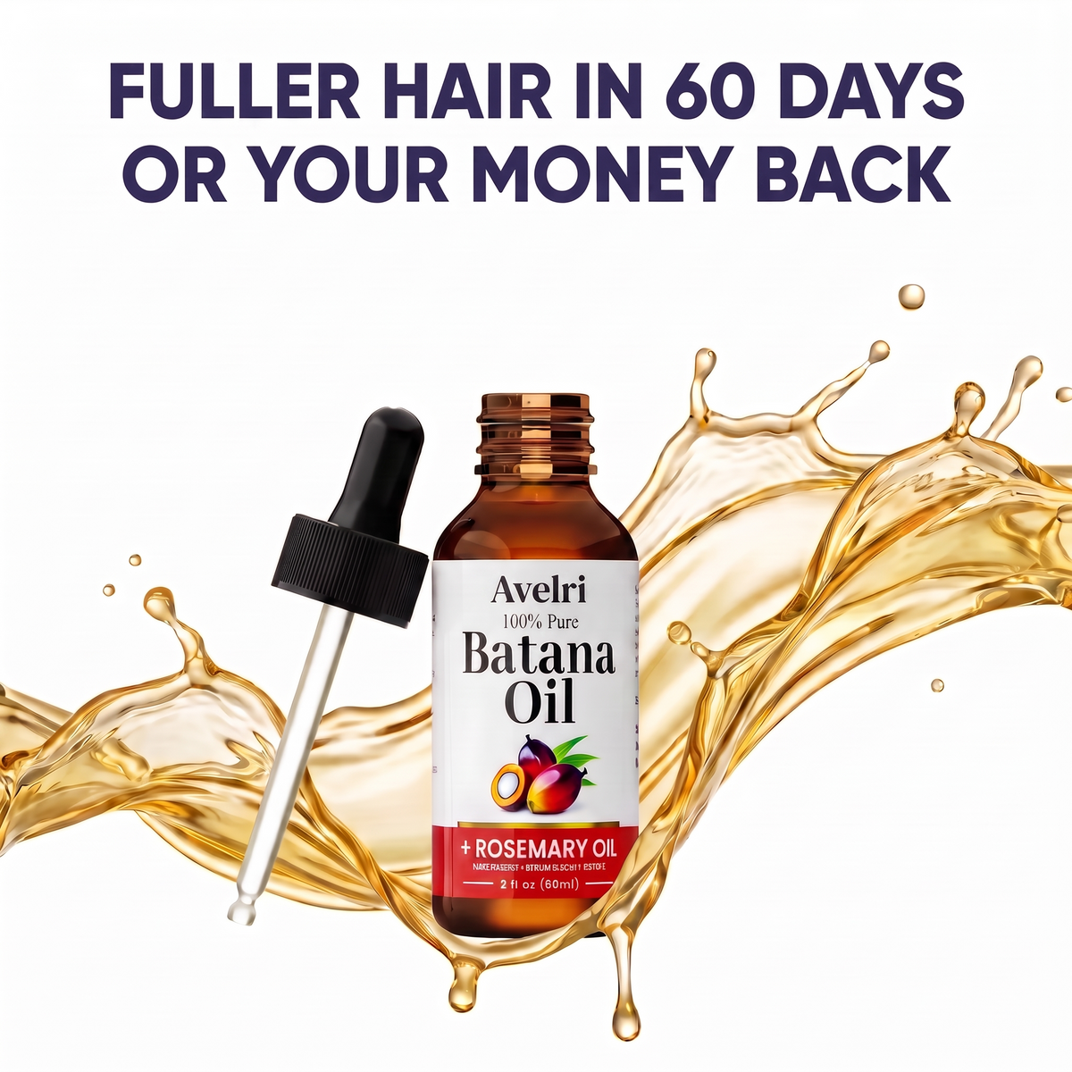 Grow Haven"- 100% Pure & Natural, Eliminate Split Ends, Scalp & Skin